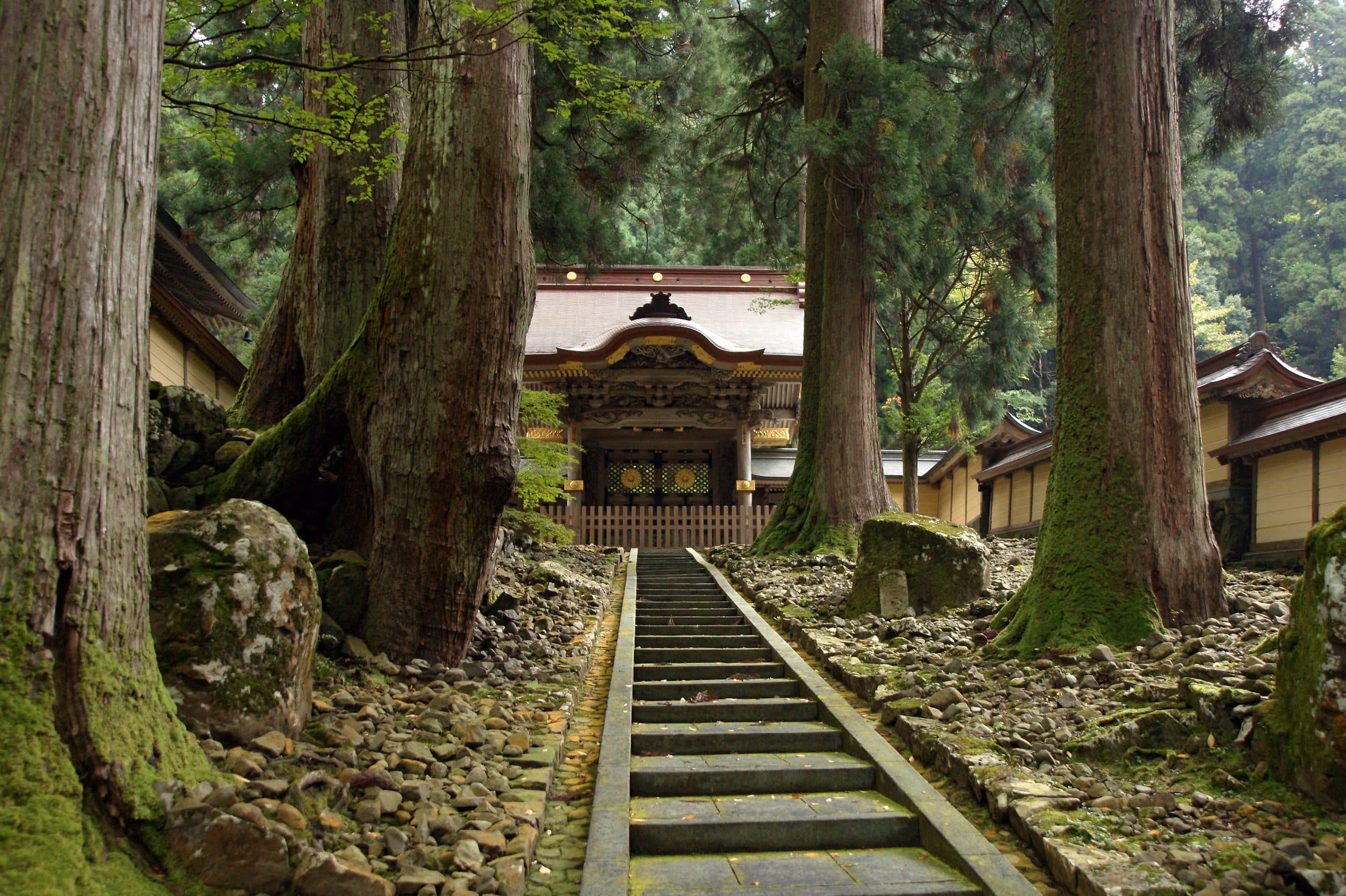 Eiheiji, a Zen temple among giant cedars