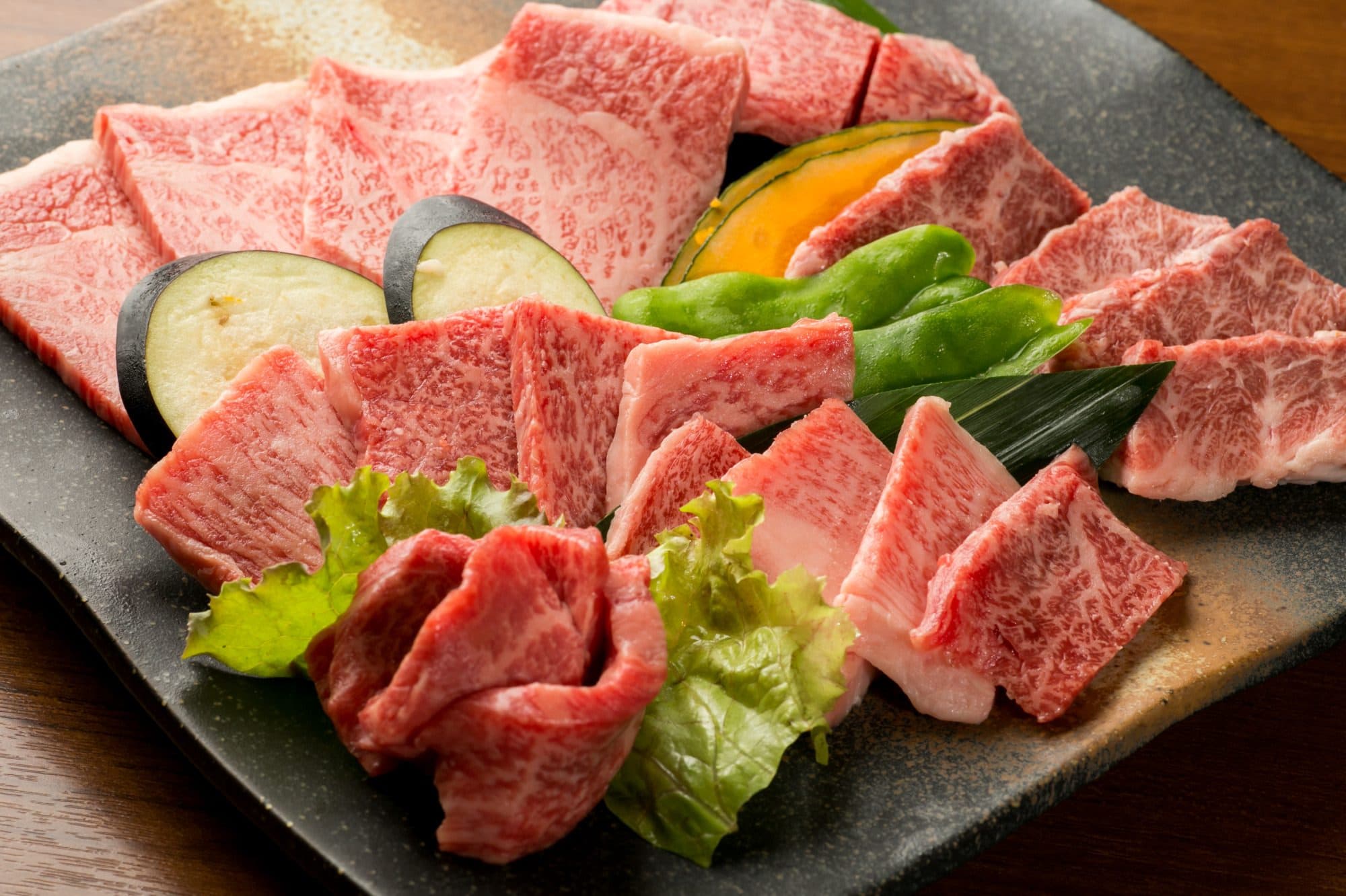 Hida beef dinner