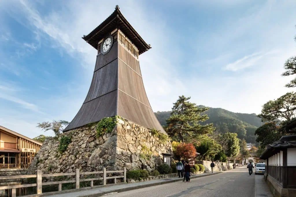 Izushi's Shinkoro clock tower